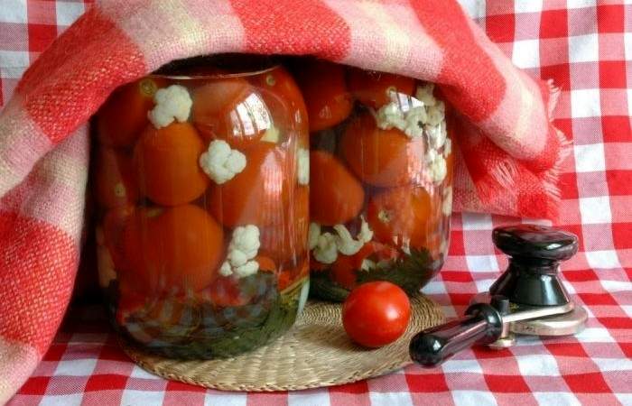 Рецепт Овощи маринованные Готовим Консервация Овощи маринованные
