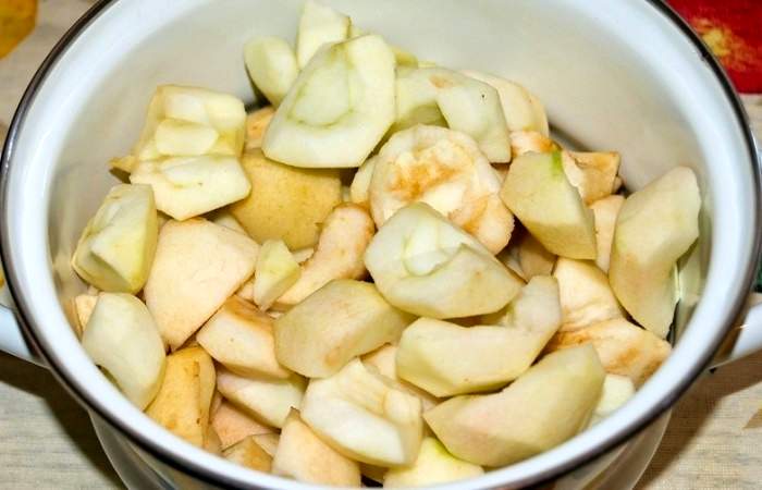 Рецепт Варенье из яблок без кожуры  шаг-2