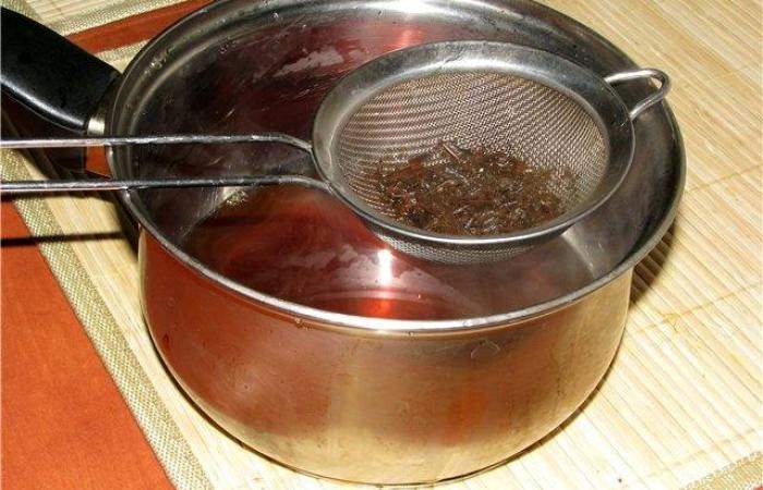 Рецепт Цитрусовый черный чай с медом шаг-3