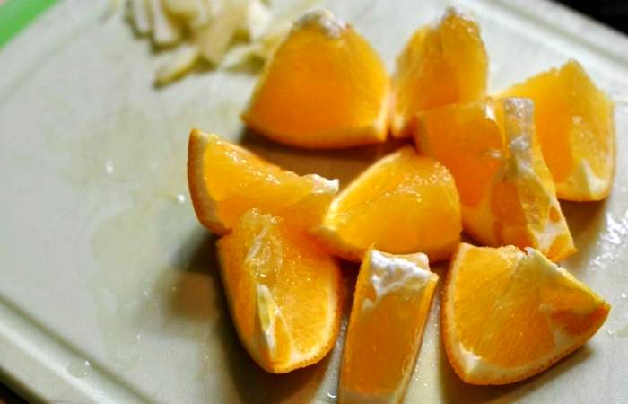 Рецепт Имбирный чай с апельсином  шаг-2