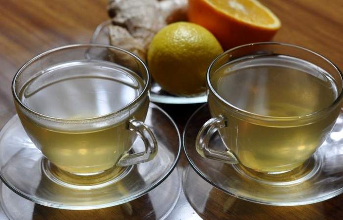 Рецепт Имбирный чай с апельсином шаг-5