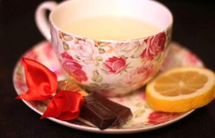 Рецепт Имбирный чай с лимоном и медом шаг-5