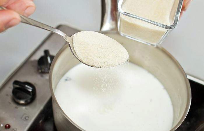 Рецепт Молочный кисель с ванилью  шаг-4