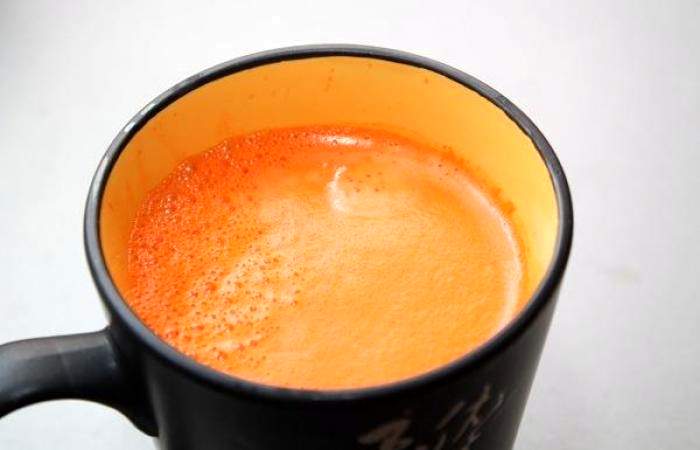 Рецепт Морковный напиток со сливками  шаг-2