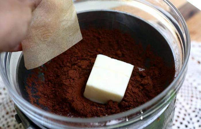 Рецепт Охлажденный горячий шоколад  шаг-2