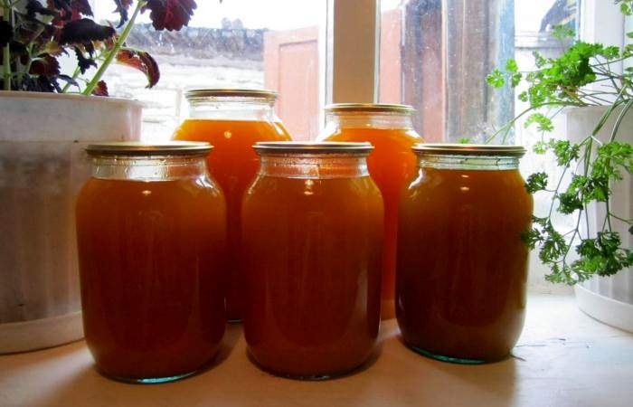 Рецепт Тыквенный сок с апельсинами на зиму шаг-8