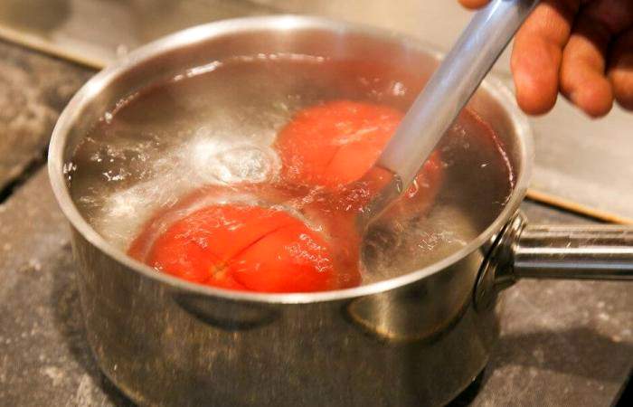 Рецепт Томатный сок из свежих помидоров  шаг-2