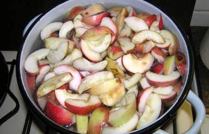 Рецепт Яблочный компот шаг-3