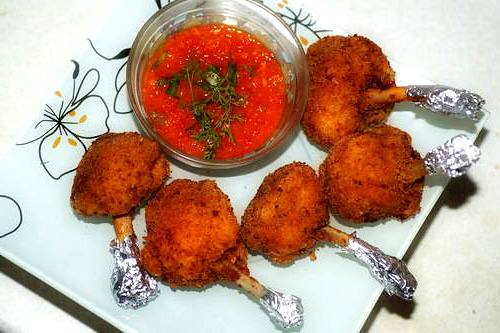 Рецепт Chicken Lollipops Готовим Мясо Chicken Lollipops