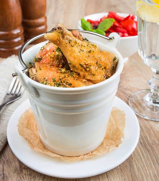 Рецепт Куриные крылышки с пармезаном Готовим Мясо Куриные крылышки с пармезаном