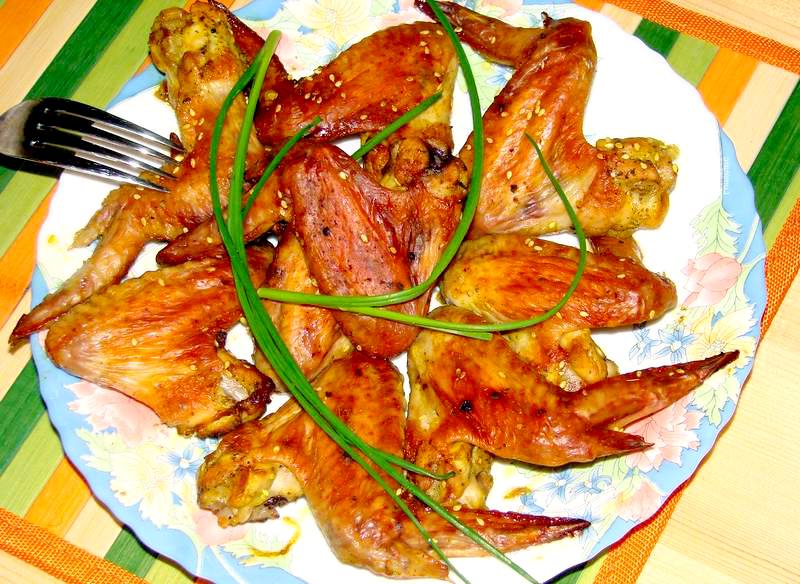 Рецепт Куриные крылья в соевом соусе Готовим Мясо Куриные крылья в соевом соусе