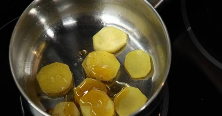 Рецепт Лосось, обернутый беконом с шалфеем, и картофельный гратен шаг-5