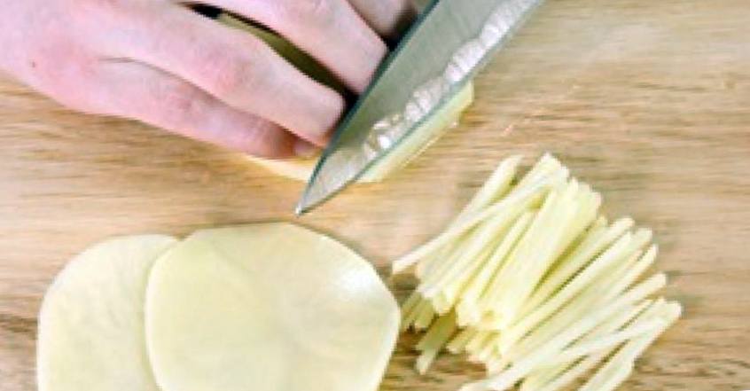 Рецепт Лосось в картофельной корочке шаг-1