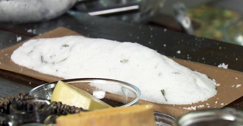 Рецепт Сиг в соли с печёной свёклой  шаг-2