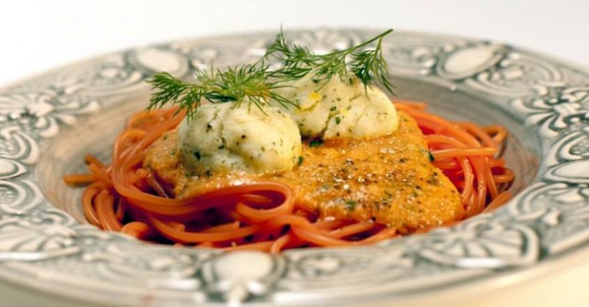 Рецепт Спагетти с фрикадельками из трески шаг-6