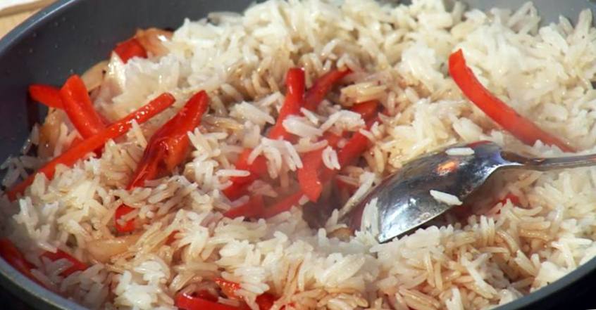 Рецепт Треска в кляре с рисом в азиатском стиле  шаг-4