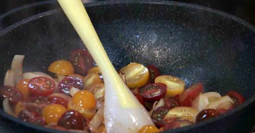 Рецепт Треска в панировке с овощным рагу  шаг-4