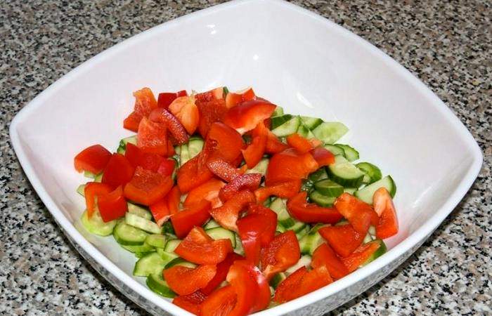 Рецепт Классический греческий салат шаг-3