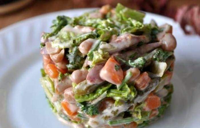 Рецепт Немецкий колбасный салат  шаг-4