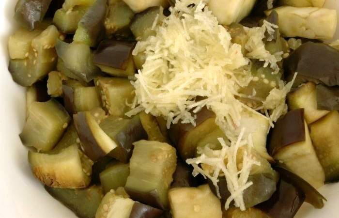 Рецепт Овощной салат с баклажанами шаг-3