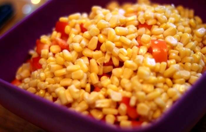 Рецепт Овощной салат с фасолью  шаг-4