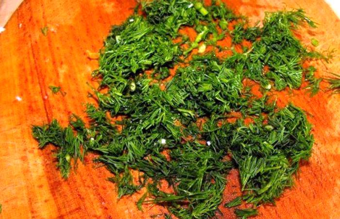 Рецепт Салат из пекинской капусты с кальмарами шаг-5