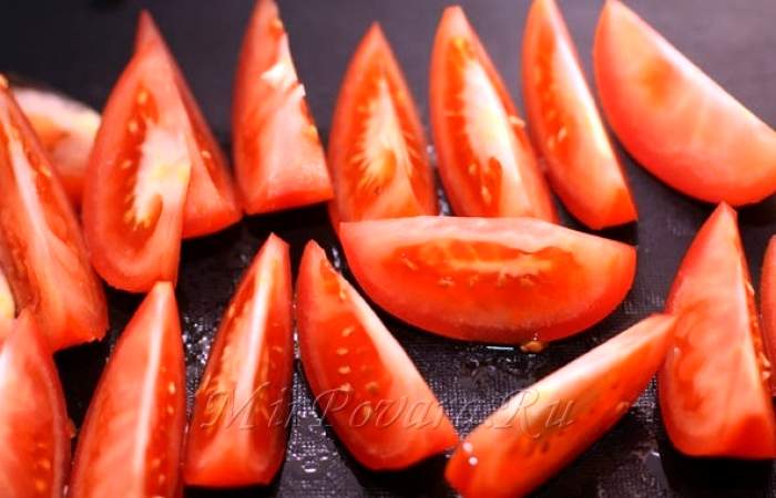 Рецепт Салат из помидоров шаг-1