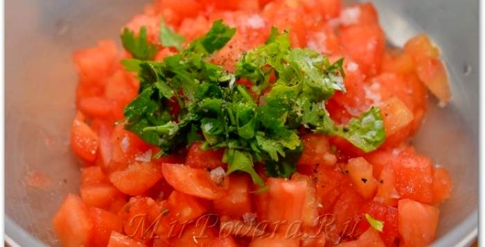 Рецепт Салат с тунцом и авокадо шаг-6