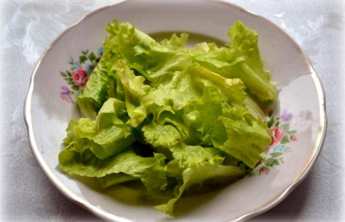 Рецепт Теплый овощной салат с курицей  шаг-2