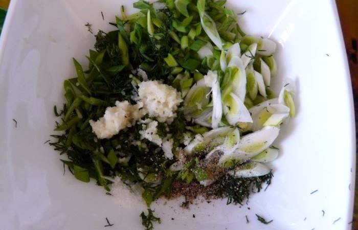 Рецепт Вкусный салат из баклажанов шаг-8