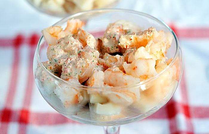 Рецепт Вкусный салат из морепродуктов шаг-5