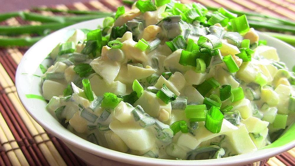 Рецепт Луковый салат с яйцом Готовим Салаты Луковый салат с яйцом