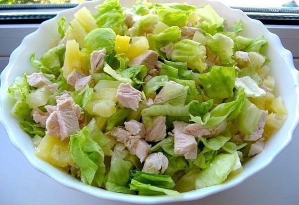 Рецепт Очень легкий и не менее вкусный салатик Готовим Салаты Очень легкий и не менее вкусный салатик