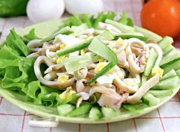 Рецепт Салат Нежный Готовим Салаты Салат Нежный