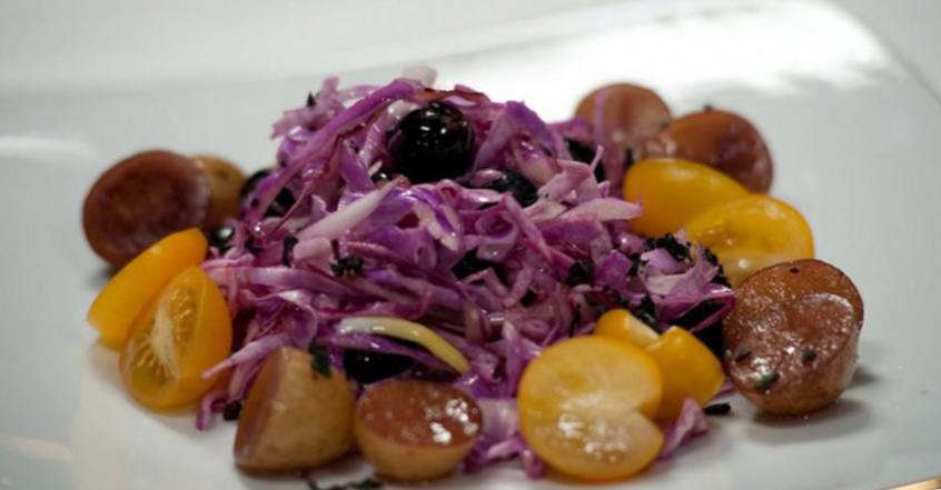 Рецепт Фиолетовый салат шаг-7
