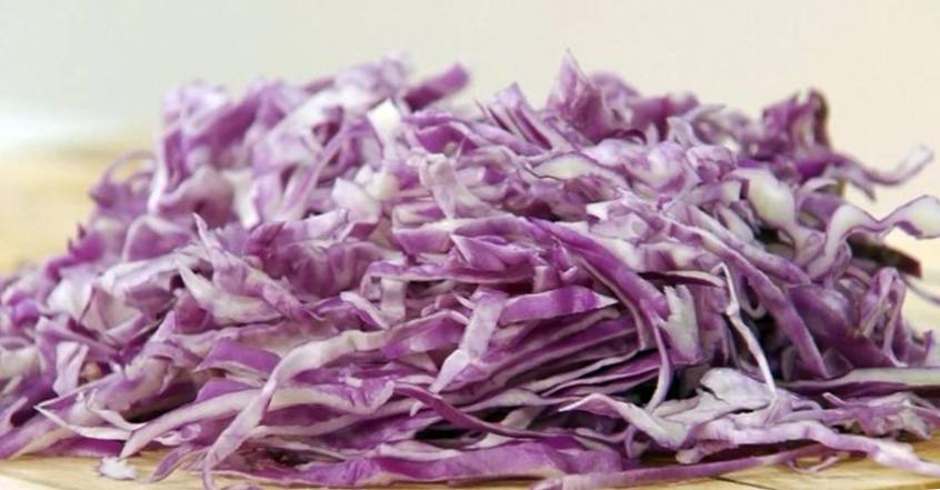 Рецепт Фиолетовый салат  шаг-2
