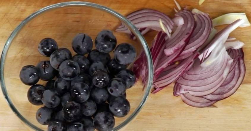 Рецепт Фиолетовый салат шаг-3