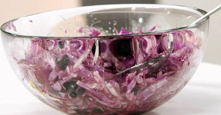 Рецепт Фиолетовый салат шаг-5