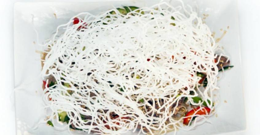 Рецепт «Ледяной» китайский салат с говядиной  шаг-4