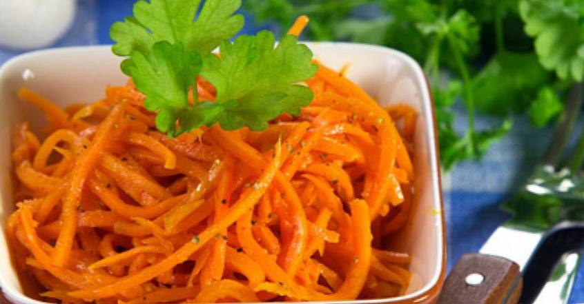 Рецепт Морковь по-корейски шаг-1