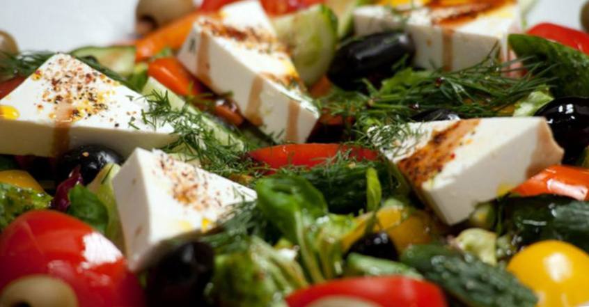 Рецепт Солнечный греческий салат шаг-7