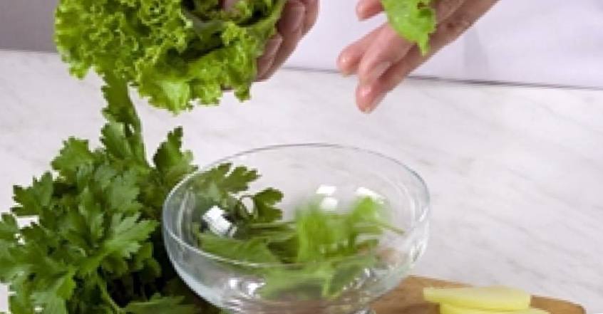 Рецепт Теплый салат из баранины  шаг-2