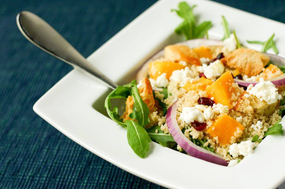 Рецепт Кускус с тыквой Готовим Салаты Кускус с тыквой