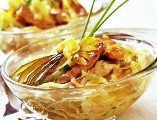 Рецепт Салат-желе мясной с сыром Готовим Салаты Салат-желе мясной с сыром