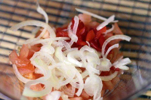 Рецепт Салат с авокадо, фасолью и помидорами  шаг-2