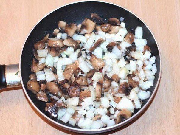 Рецепт Салат с грибами «Овечка» шаг-5