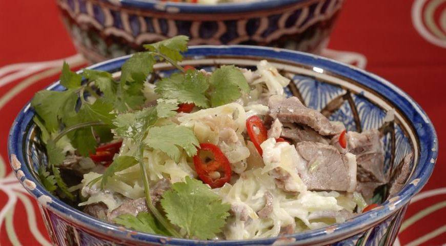 Узбекские салаты — 7 рецептов с фото