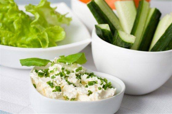 Рецепт Египетский салат с сыром фета, мятой и укропом Готовим Салаты Египетский салат с сыром фета, мятой и укропом
