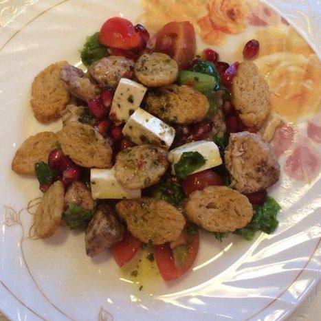 Рецепт Салат с куриной грудкой и гранатом Готовим Салаты Салат с куриной грудкой и гранатом