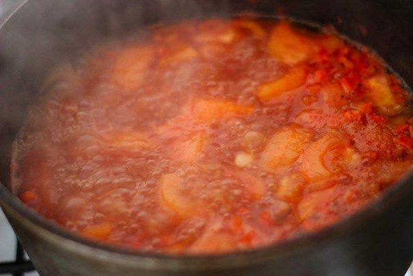 Рецепт Греческий суп из овощей и фасоли шаг-3
